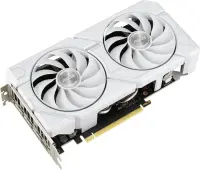 ASUS Dual GeForce RTX 4070 EVO White OC, DUAL-RTX4070-O12G-EVO-WHITE, 12GB GDDR6X, HDMI, 3x DP (90YV0J17-M0NA00)
