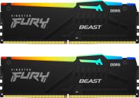 Kingston FURY Beast RGB schwarz DIMM Kit 16GB